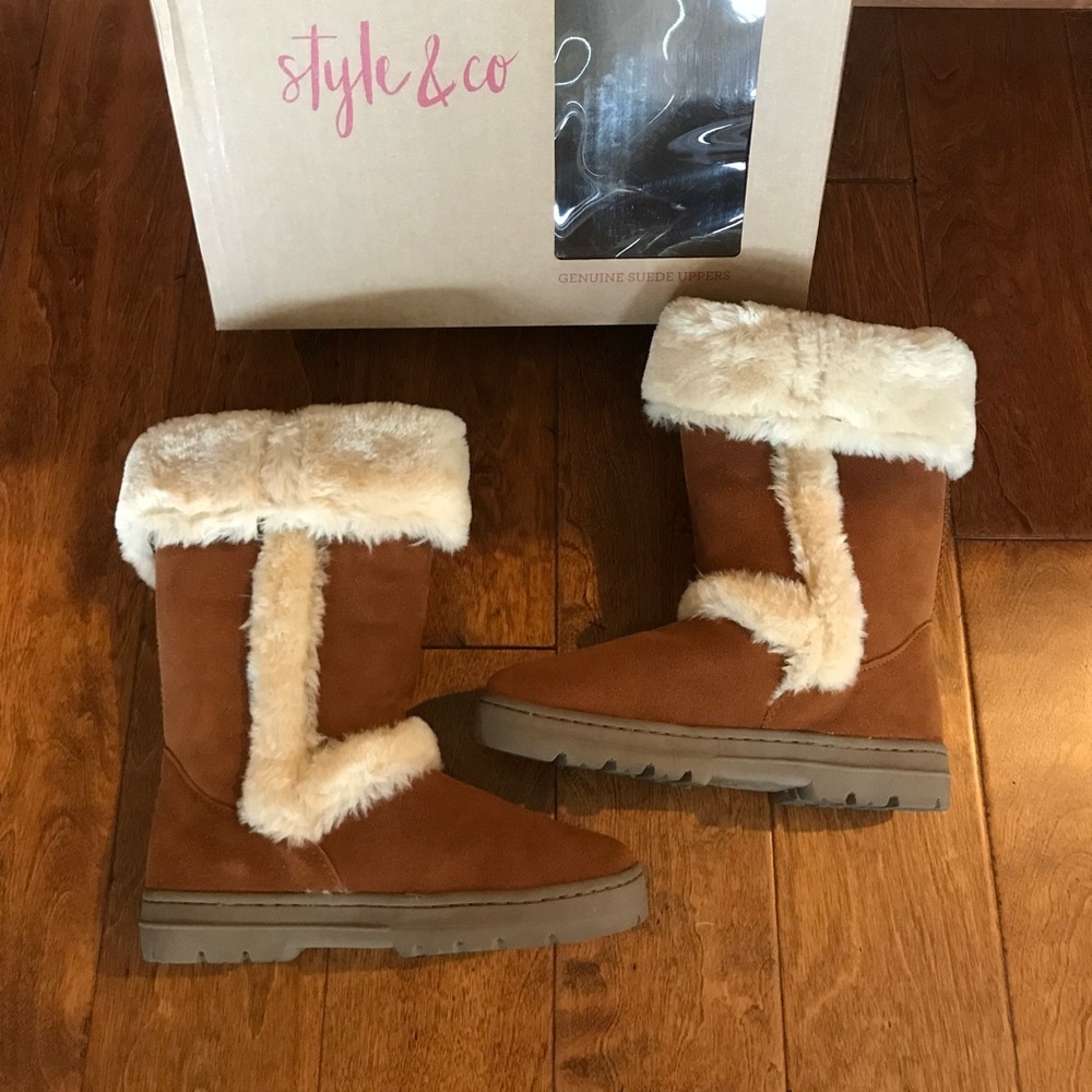 Pair of Style & Company boots